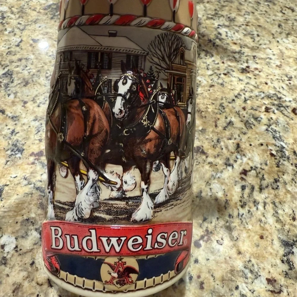 Budweiser Limited Edition Ceramic Stein